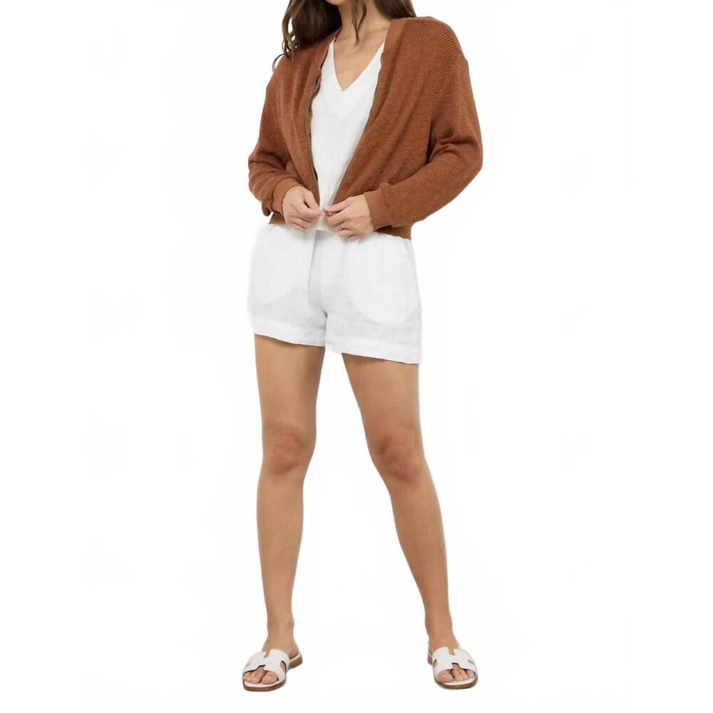 NEW LAMADE the eighties bomber sweater jacket in honey